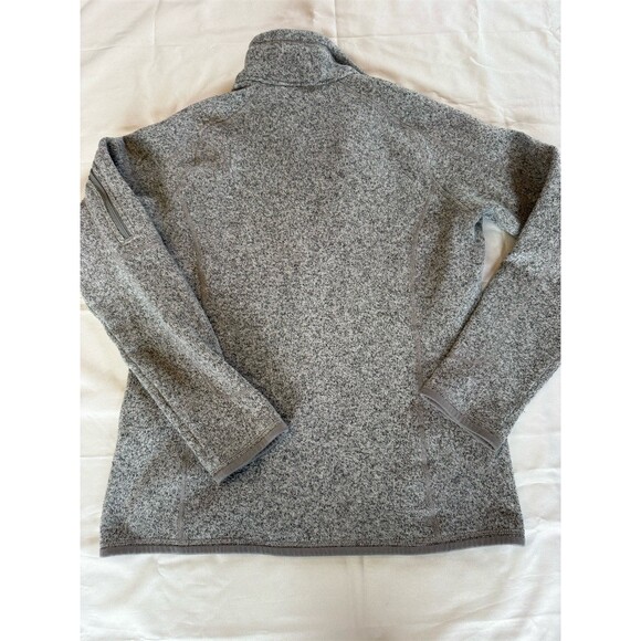 Patagonia Better Sweater 1/4 Zip Fleece Pullover Womens Gray Size M - Picture 8 of 10